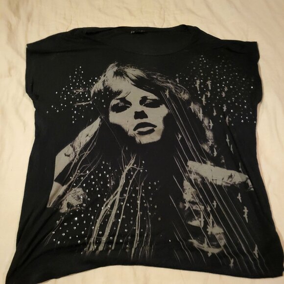 ALLEN B. SHORT SLEEVE BLOUSE - Picture 1 of 3